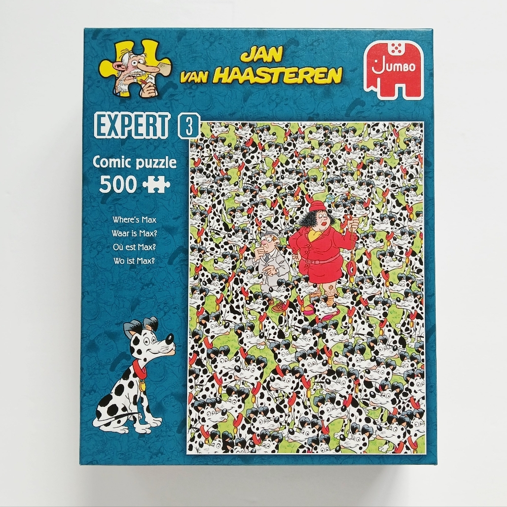 JVH Expert #3 Where's Max 500-piece puzzle